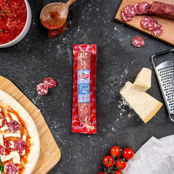 Truffle Salami (140g) | Click this image to open up the product gallery modal. The product gallery modal allows the images to be zoomed in on.
