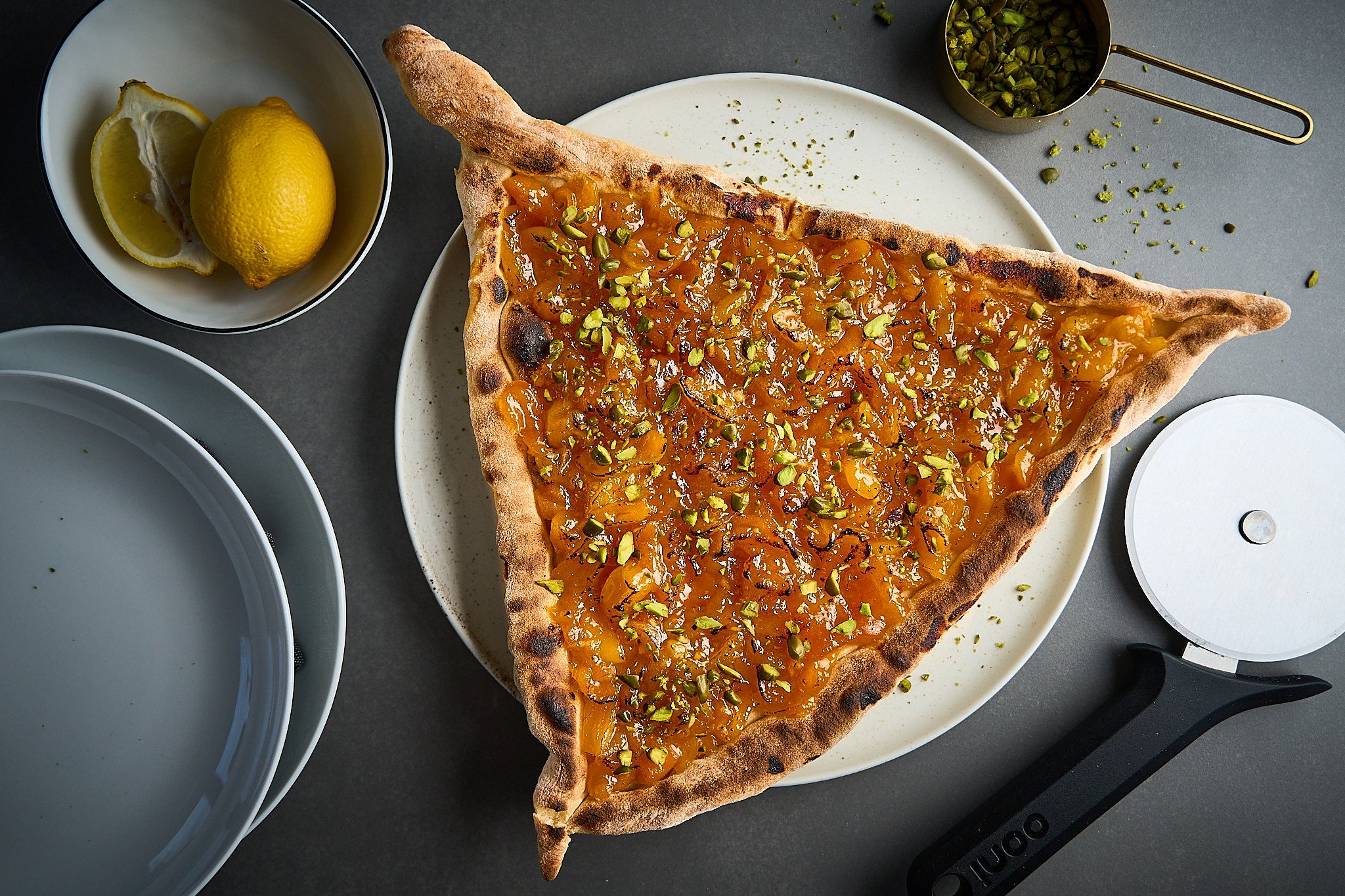 Apricot-Ginger Hamantaschen Dessert Pizza Recipe — Ooni UK