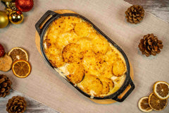 Make-Ahead Skillet-Baked Cheesy Potato Gratin