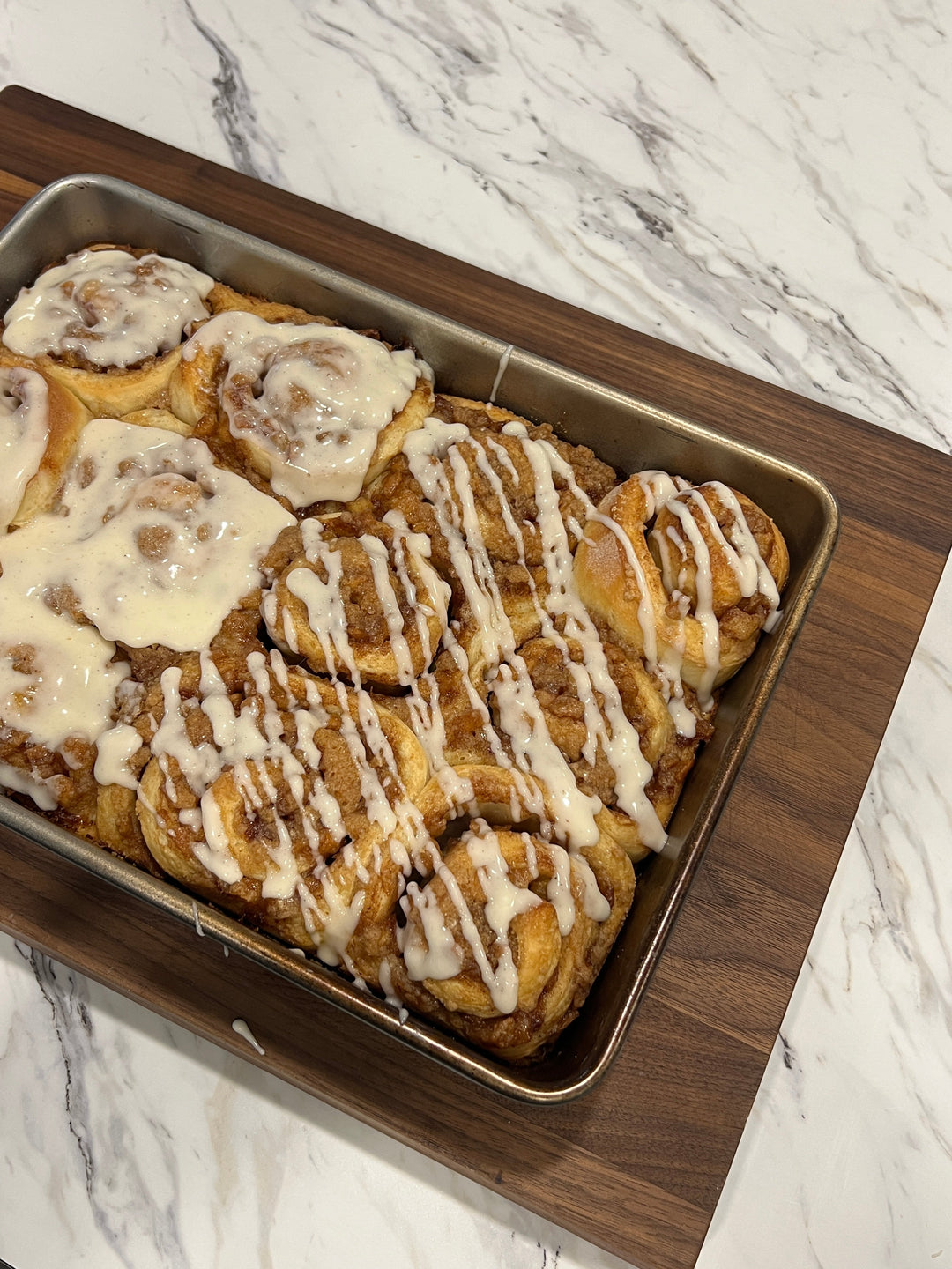 The Red Bowl’s Apple Pie Cinnamon Rolls