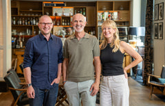 Our Founders Kristian and Darina with New Board Chair Jim Rowan
