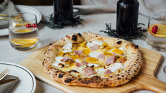 Honey-glazed Ham Pizza