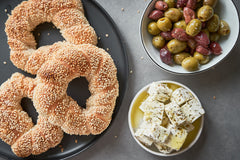 Sesame Turkish Simit “Bagels”