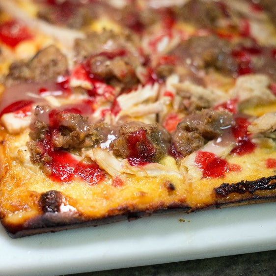 The Ultimate Thanksgiving Leftovers (Pan) Pizza