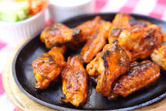 “Over-the-Pit” Buffalo wings 