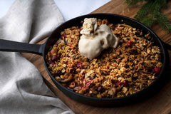 Apple & Cranberry Crumble