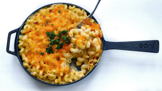 Skillet Baked Mac and Cheese