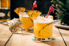 Fiery Pineapple Mezcal Cocktail