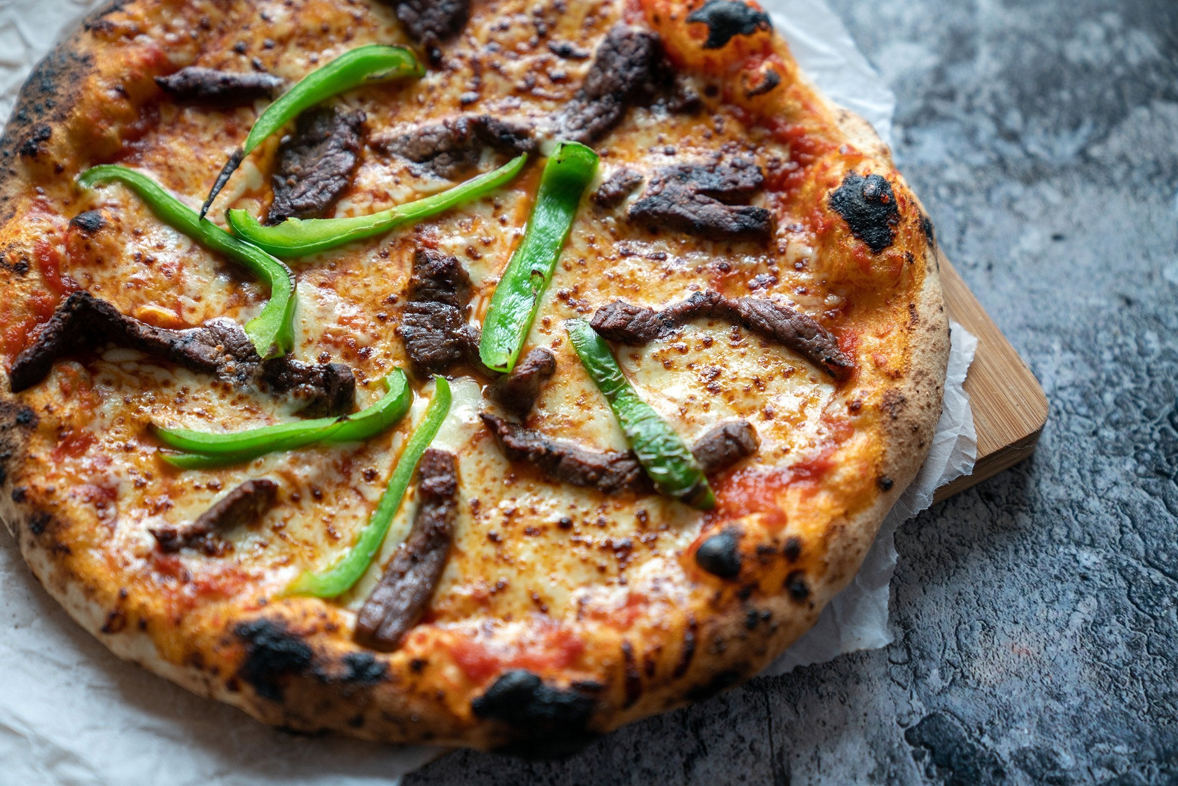 Philly Cheesesteak Pizza Recipe — Ooni UK