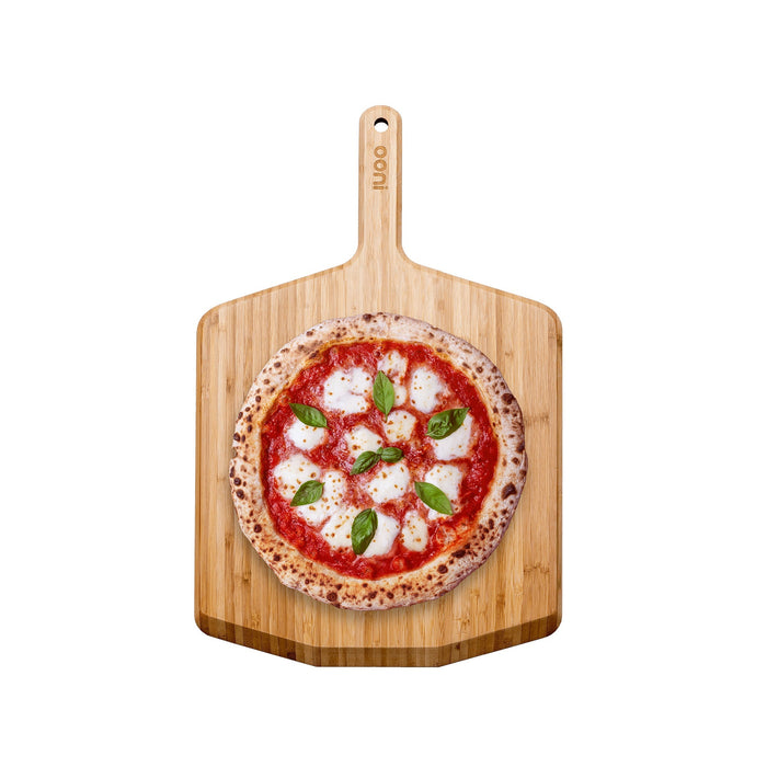 Ooni 16" Bamboo Pizza Peel & Serving Board | Click this image to open up the product gallery modal. The product gallery modal allows the images to be zoomed in on.
