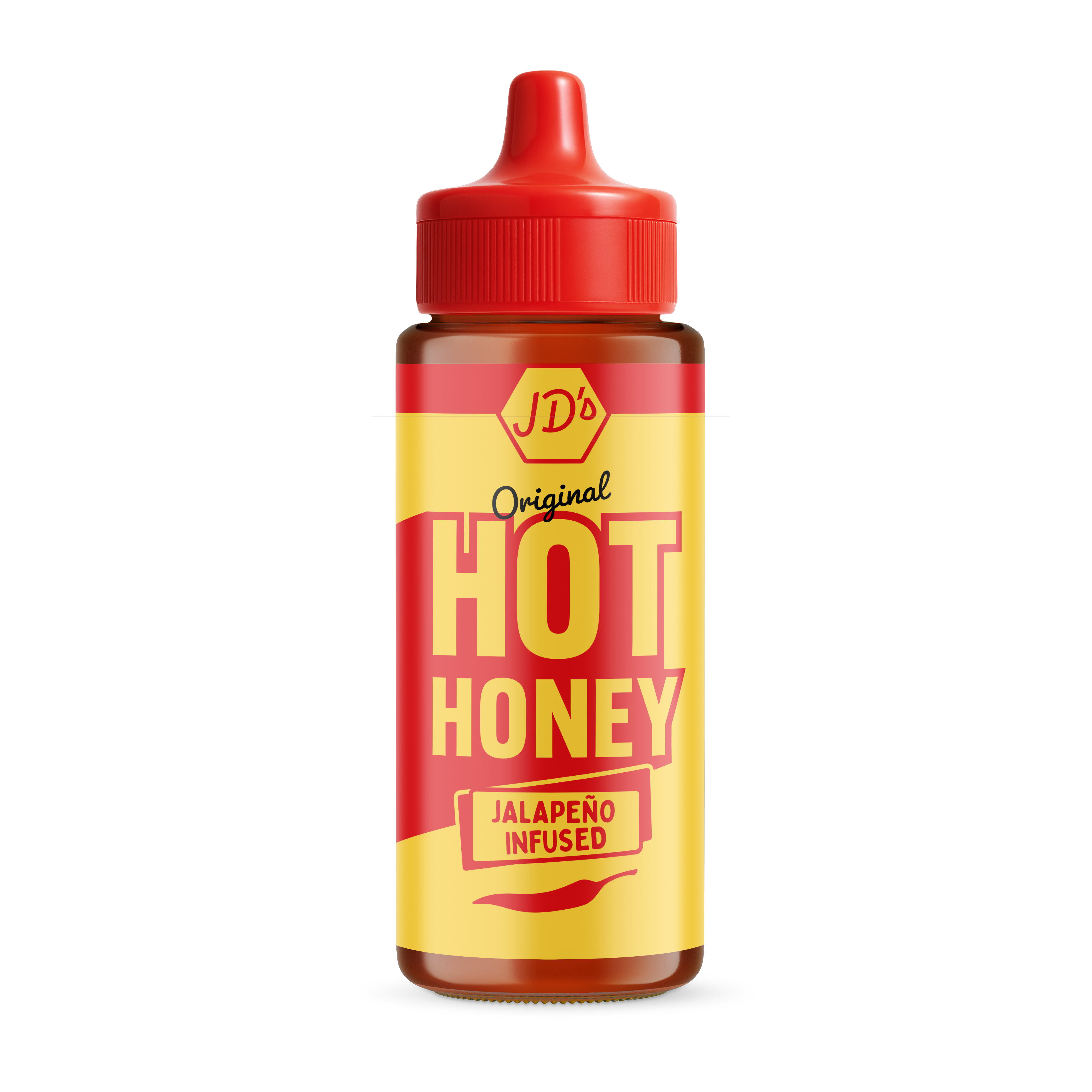JDs Hot Honey Original Jalapeño Infused Honey