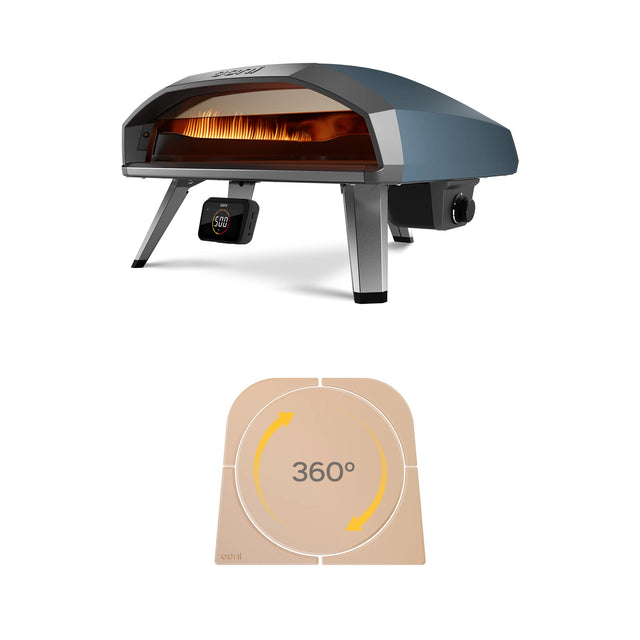Ooni Koda 2 Pro Gas Powered Pizza Oven and rotating stone - Blue #variant-2