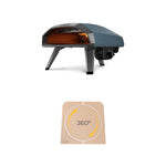 Ooni Koda 2 Gas Powered Pizza Oven and rotating stone - Blue #variant-2