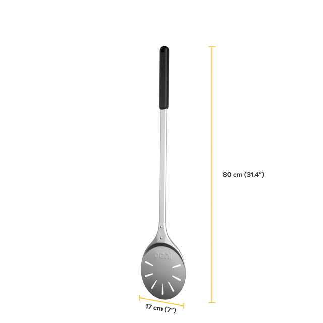 dimensions for compact pizza turning peel 