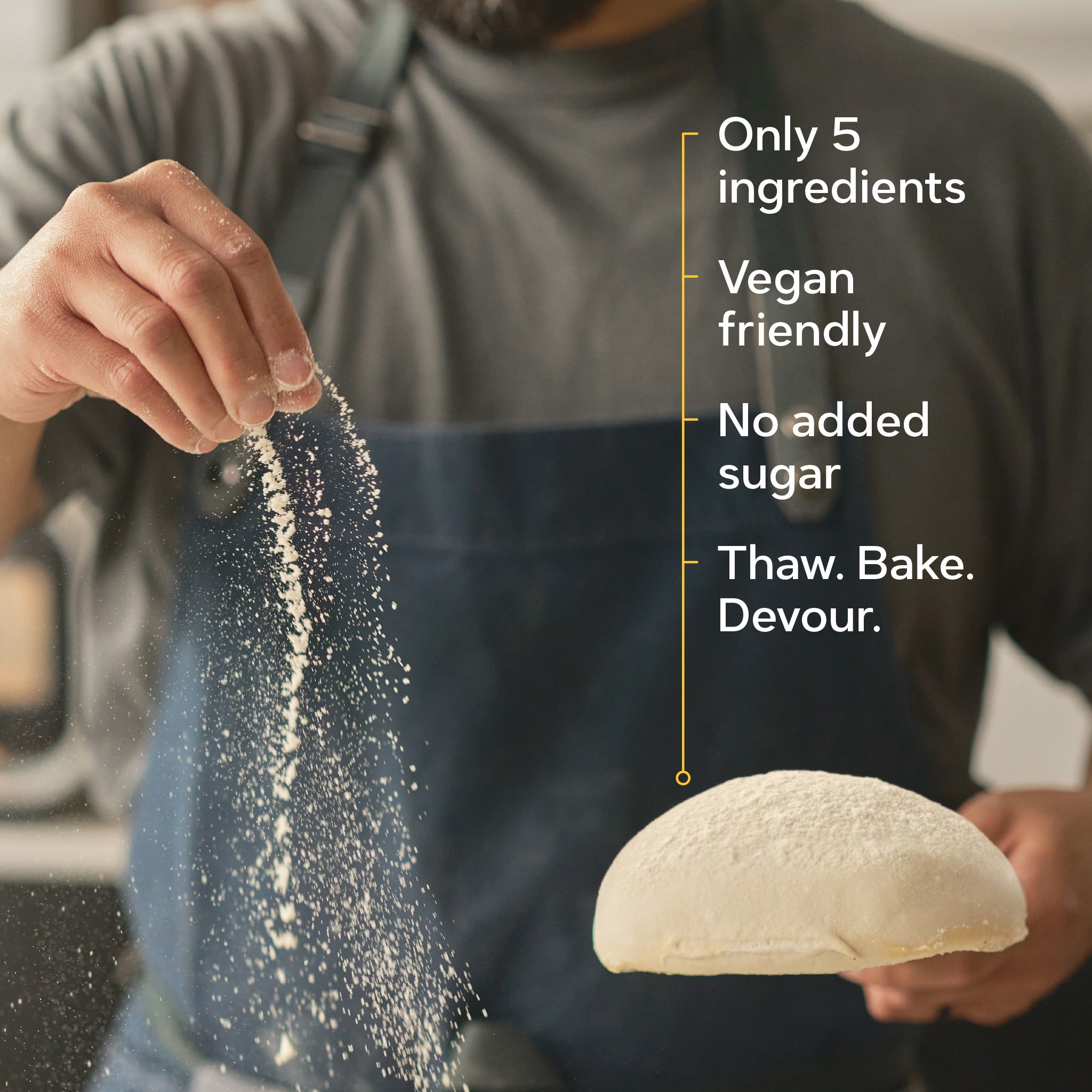 Ooni Classic Dough Balls (15 x 250g)