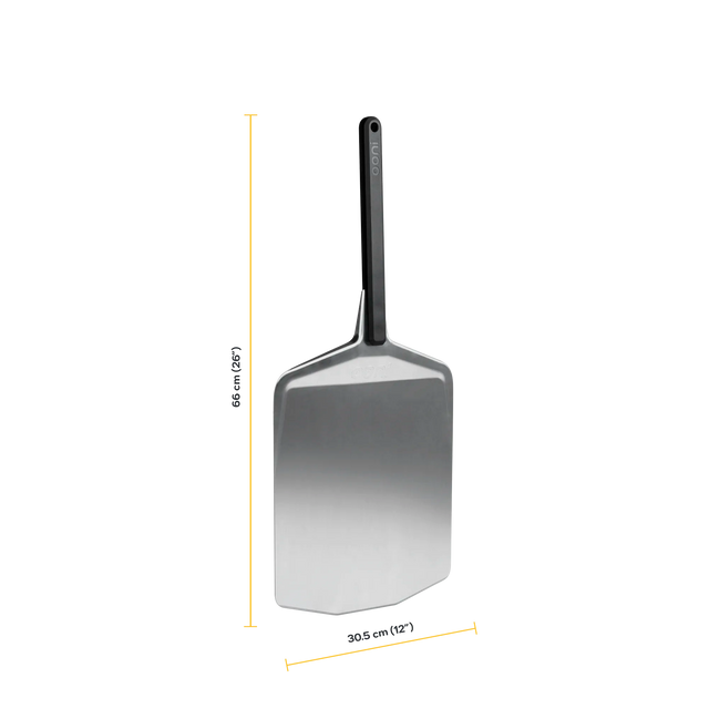 Ooni Pizza Peel  12" with dimensions 66cm (26") x 30.5cm (12")