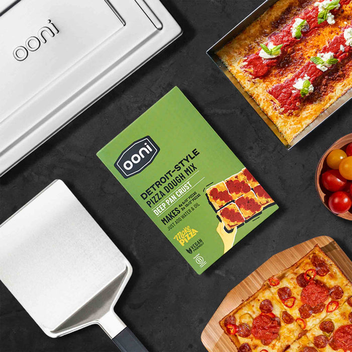 Ooni Detroit Style Pizza Dough Mix | Click this image to open up the product gallery modal. The product gallery modal allows the images to be zoomed in on.
