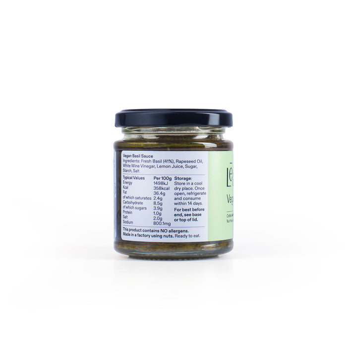 Leaf - Basil Sauce (Veg) (175g) - Ooni United Kingdom | Click this image to open up the product gallery modal. The product gallery modal allows the images to be zoomed in on.