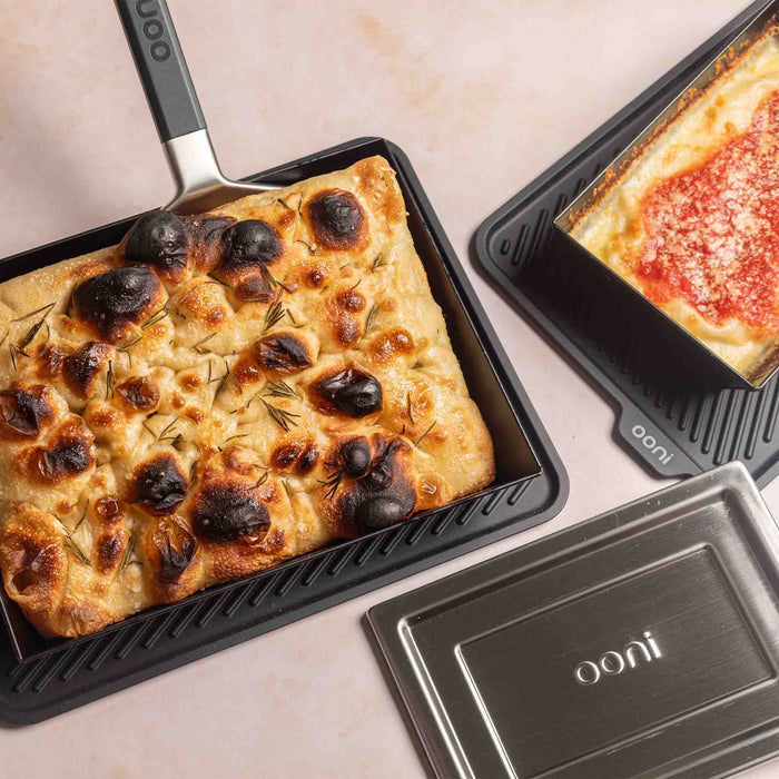 Ooni Detroit-Style Pizza Pan - Ooni United Kingdom | Click this image to open up the product gallery modal. The product gallery modal allows the images to be zoomed in on.