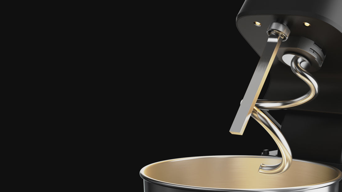 Highlighting Removable Breaker Bar on a Halo Spiral Mixer

