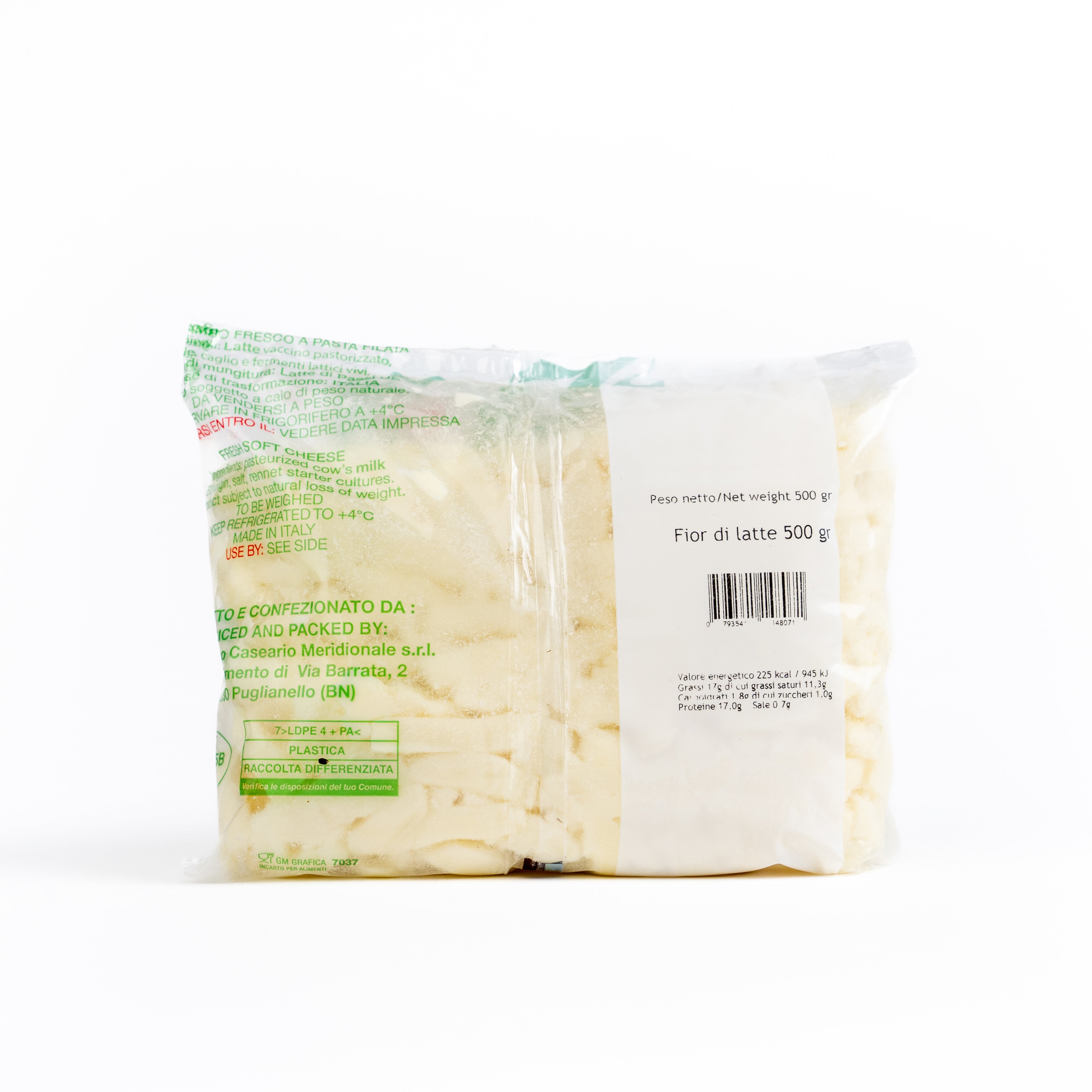 Italian Fior di Latte - Napoli Cut (500g)