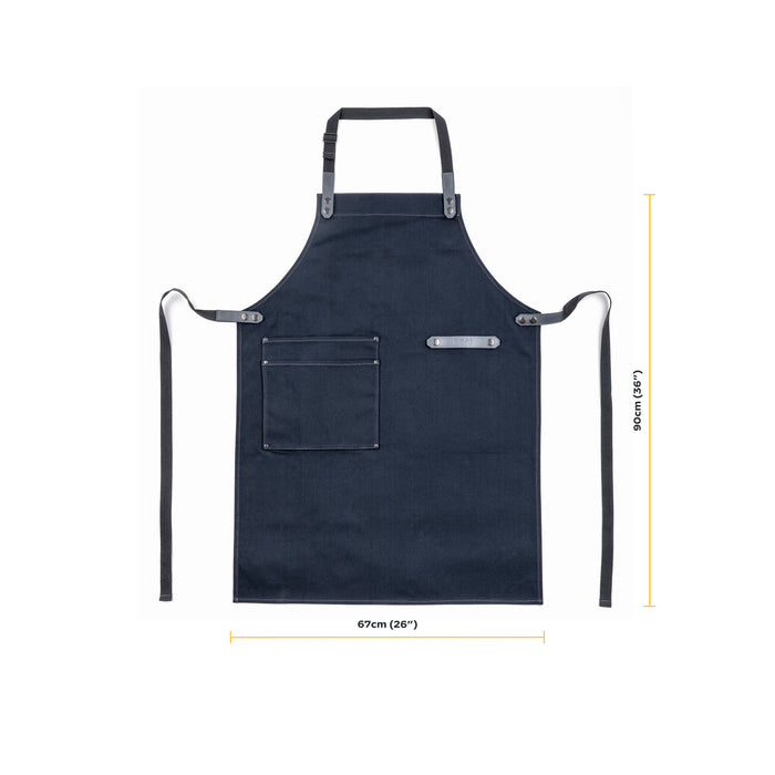 Ooni Pizzaiolo Apron Measurements | Click this image to open up the product gallery modal. The product gallery modal allows the images to be zoomed in on.