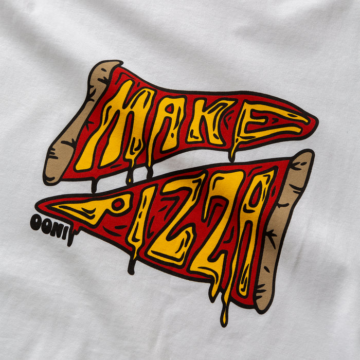 Make Pizza Slice Unisex T-Shirt - Ooni United Kingdom | Click this image to open up the product gallery modal. The product gallery modal allows the images to be zoomed in on.