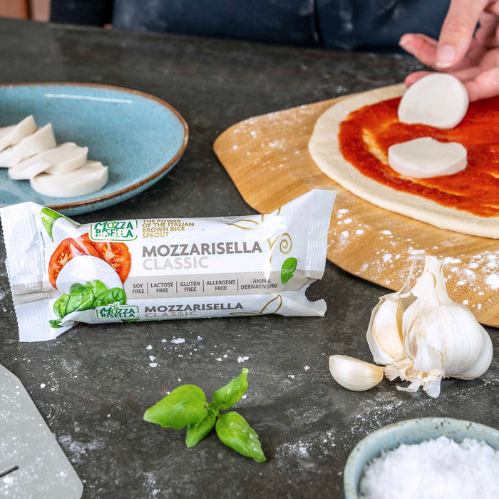 MozzaRisella Classic - Vegan Mozzarella (200g) - Ooni United Kingdom | Click this image to open up the product gallery modal. The product gallery modal allows the images to be zoomed in on.