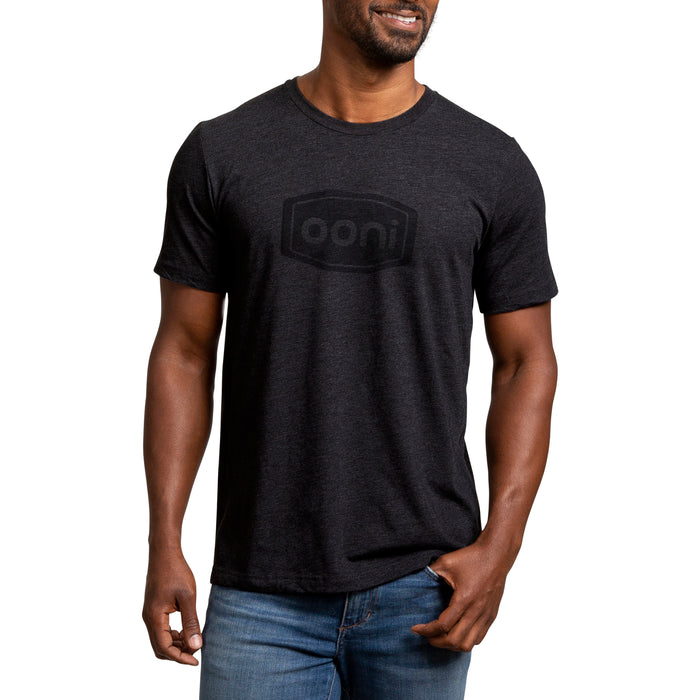 Ooni Logo Tee Adult Dark Grey | Click this image to open up the product gallery modal. The product gallery modal allows the images to be zoomed in on.