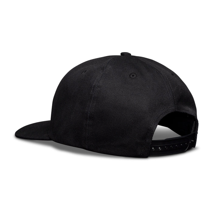 Ooni Logo Black on Black Snapback Back View | Click this image to open up the product gallery modal. The product gallery modal allows the images to be zoomed in on.
