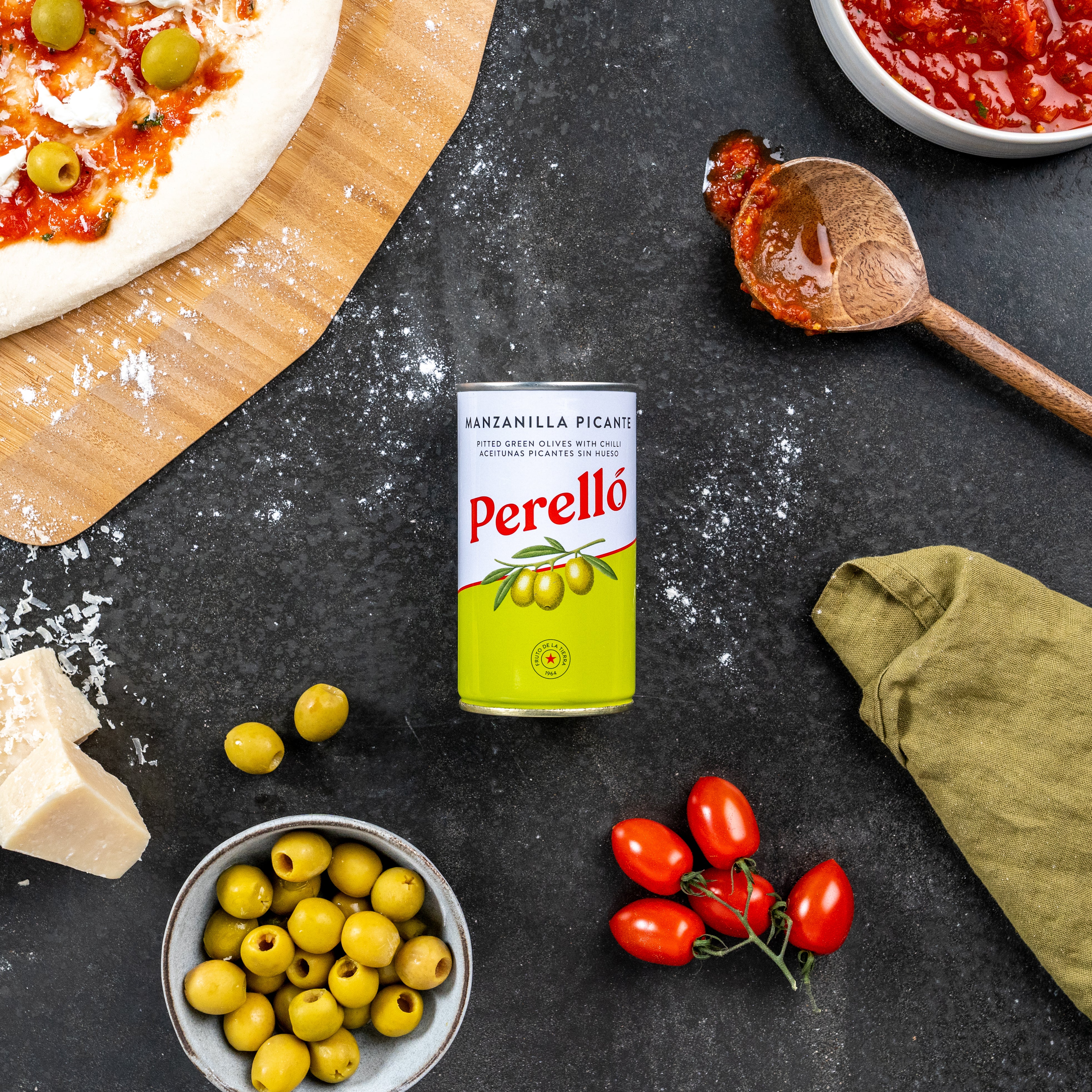 Perello Manzanilla Pitted Olives (350g)
